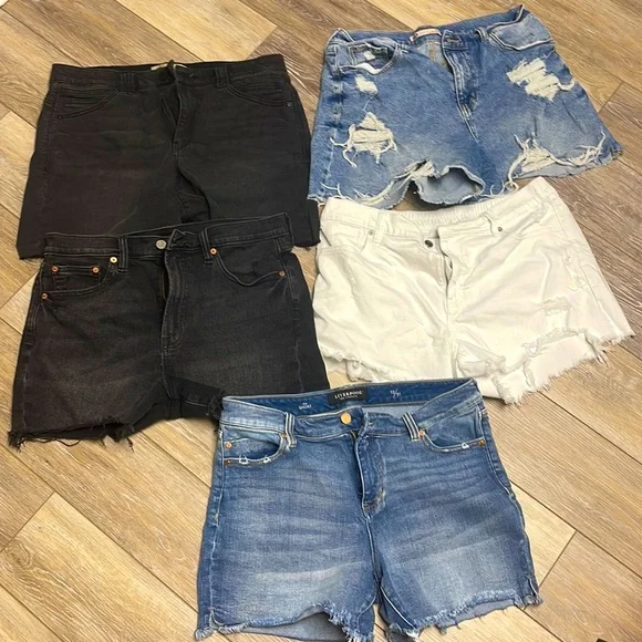 Jean Shorts Lot - Picture 1 of 2